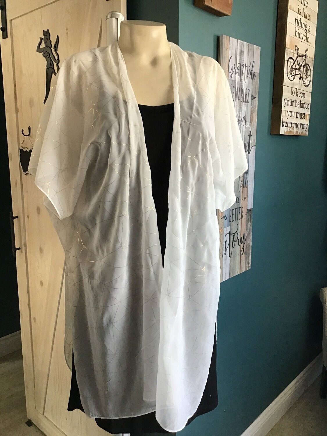 472561 Wrap, Color: White, Size: OS