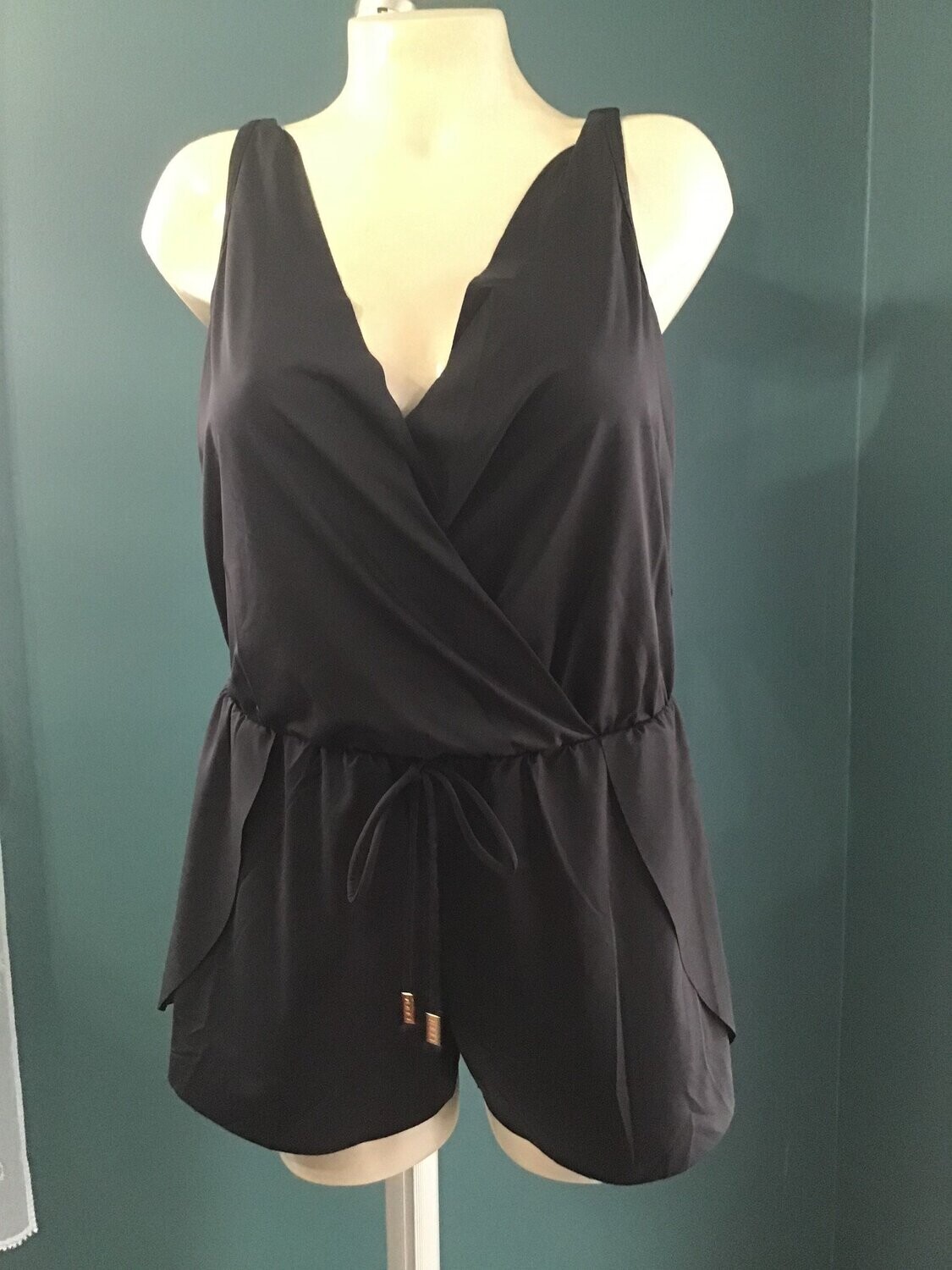 Sale 21S0144 Romper, Color: Black, Size: 6