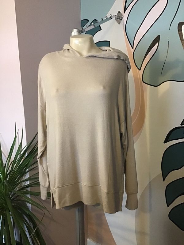 Sale CET3953 Rayon Soft Knit Oversized Pullover 