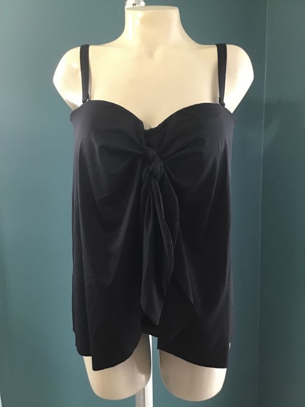 Sale 1054012 Togs Black Flow w/bow one piece
