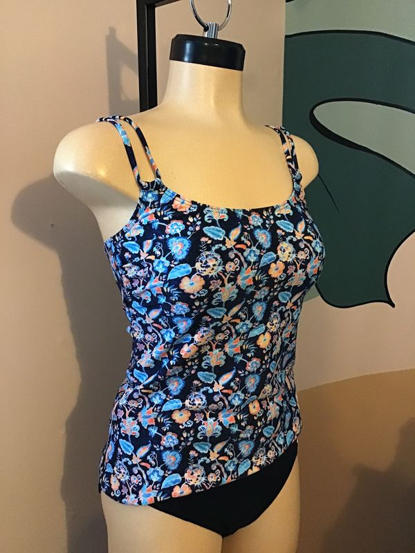 T3-301 Cami Tankini Double Strap