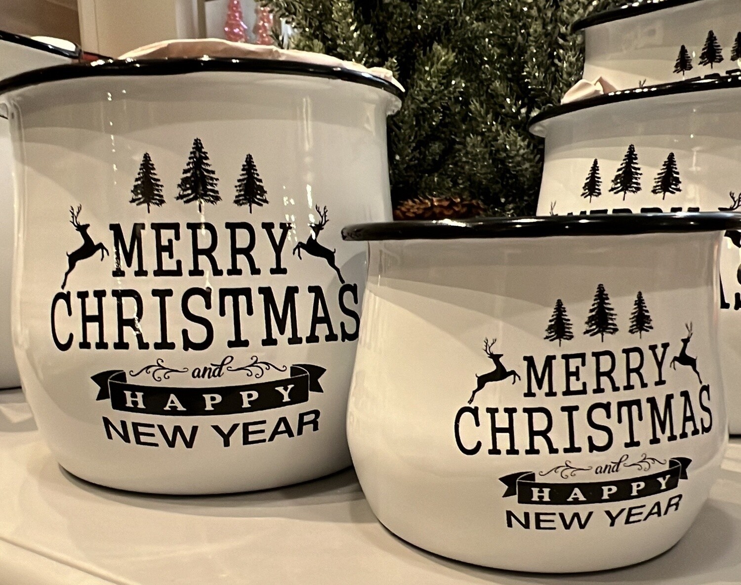 Christmas/New year Jar set of 2