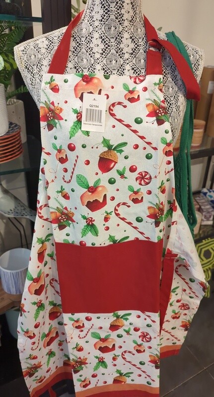 Apron candy cane mix design