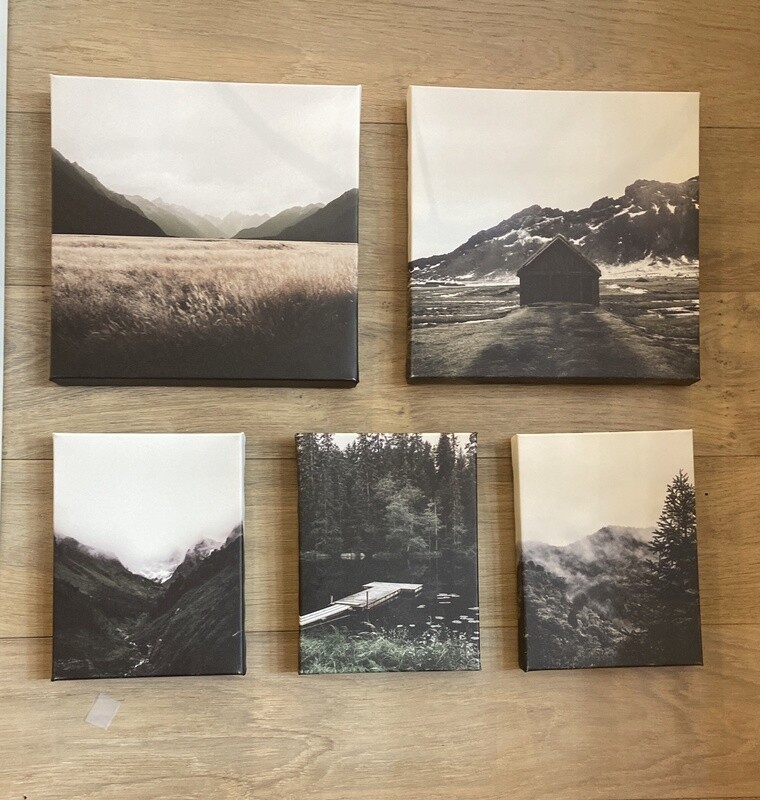Woodland Canvas Set