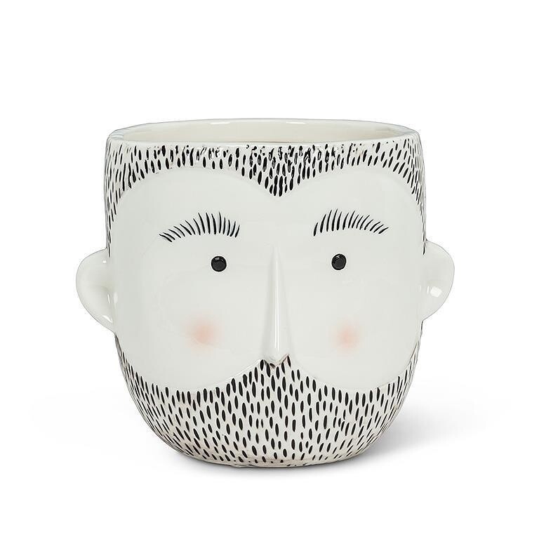 Bearded Man planter