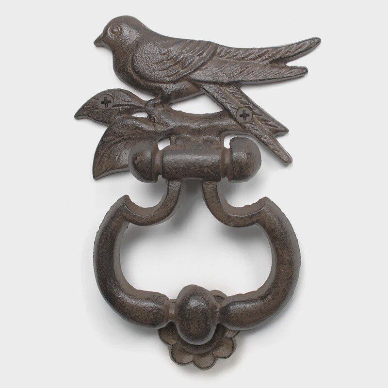 Bird door knocker