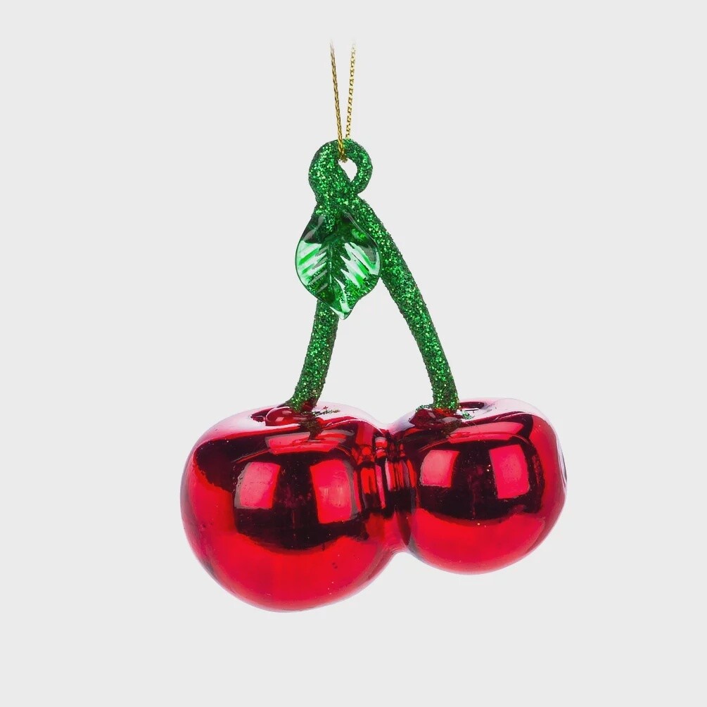 Cherries Ornament
