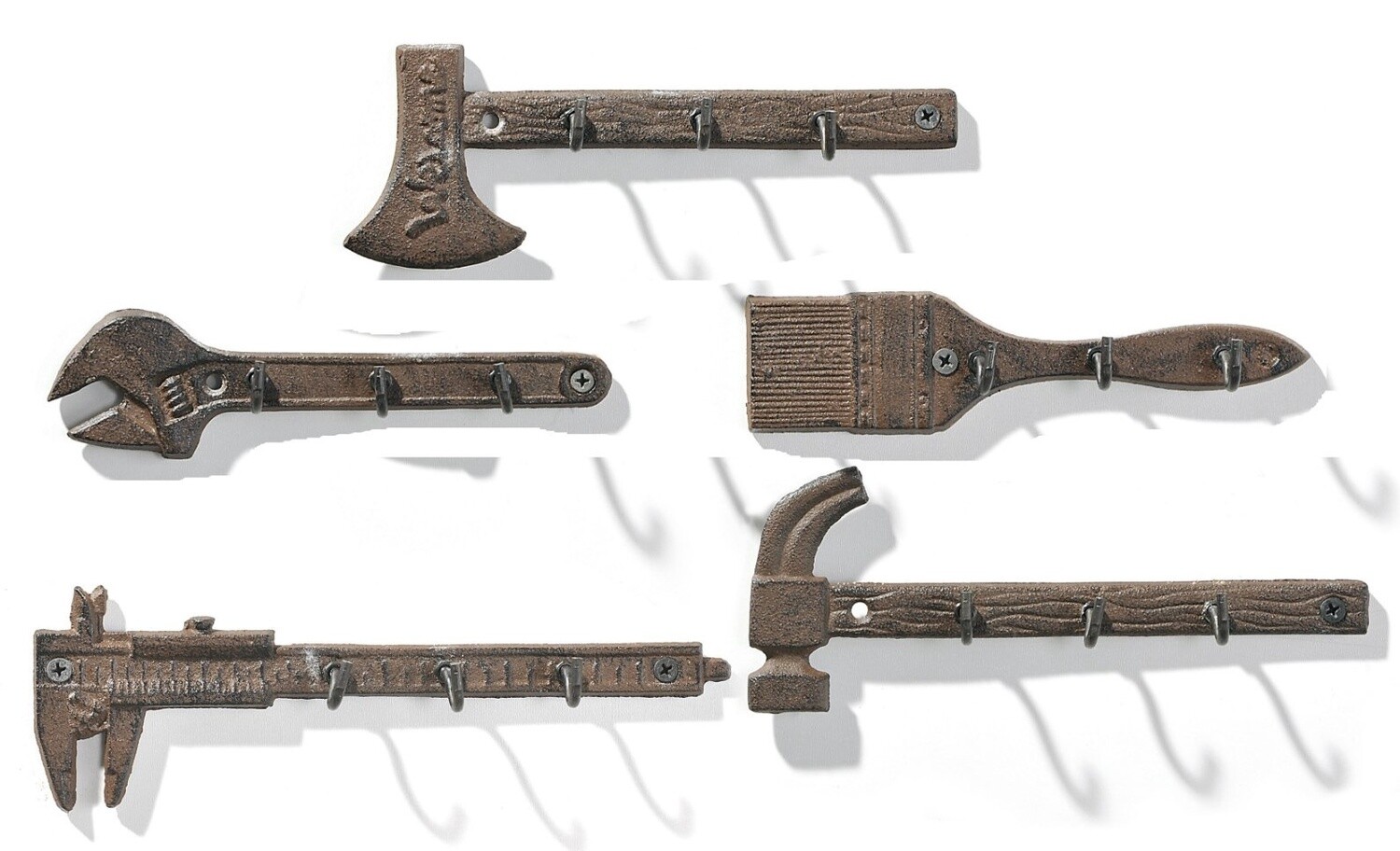 Cast Iron Tool Wall Hooks