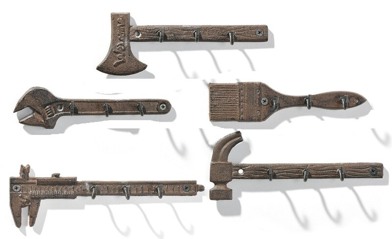Cast Iron Tool Wall Hooks