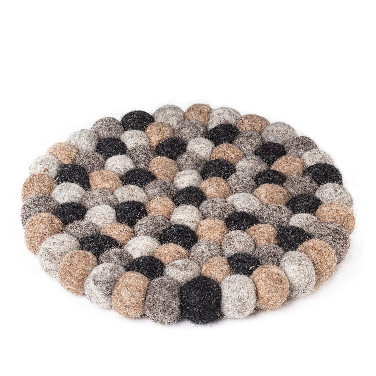 Felt ball coaster / Mini Trive