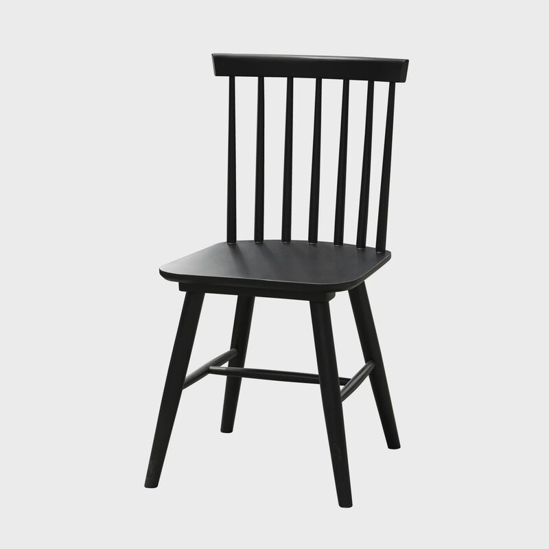 Discontinued - Black Easton dining chair