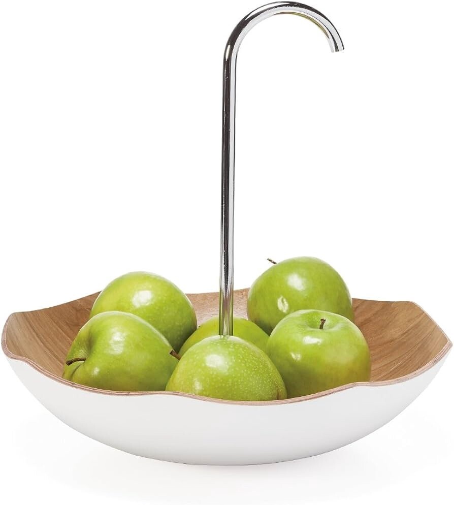 Umbrella Wooden Fruit Bowl