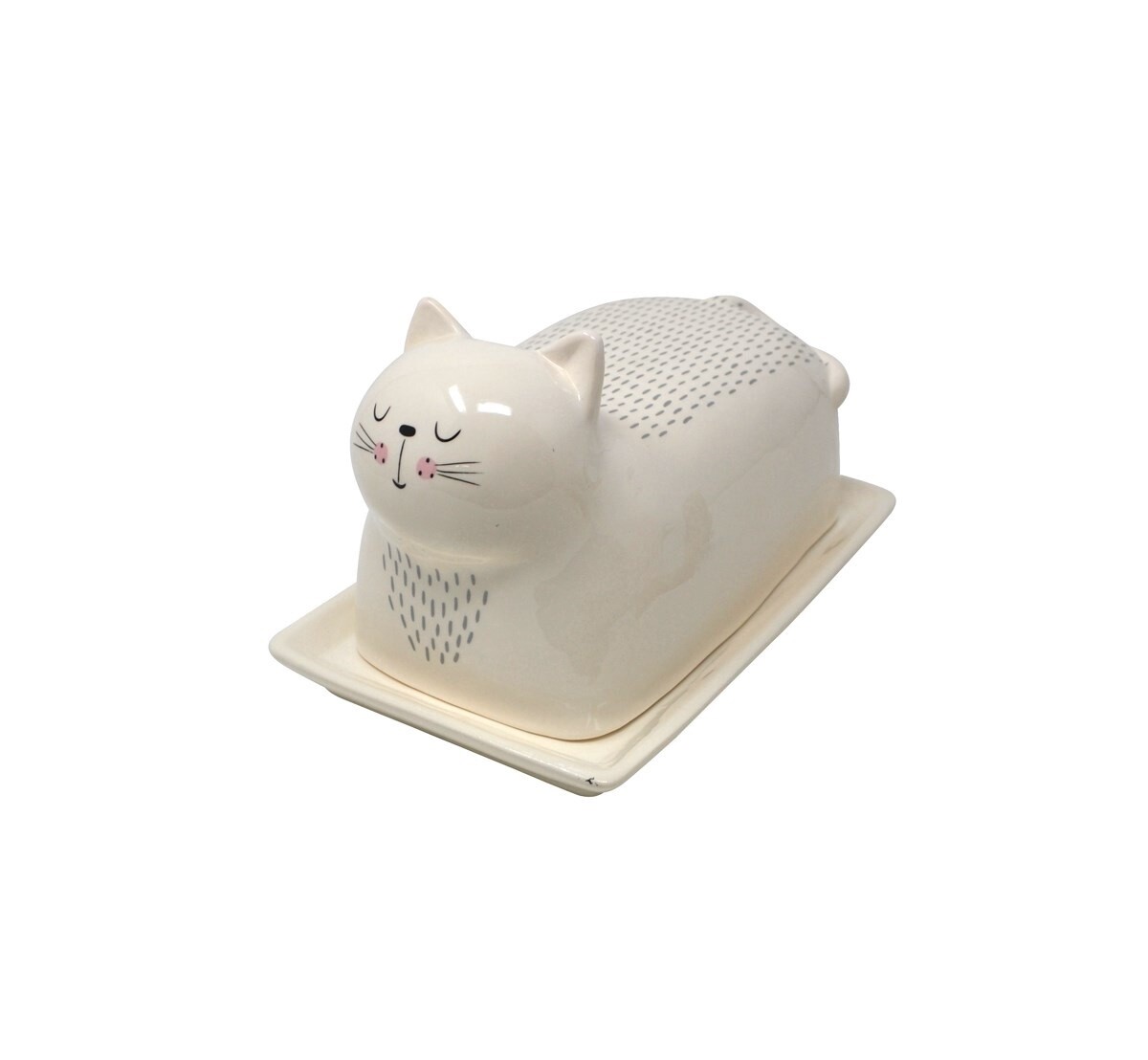 Cat Butter Dish