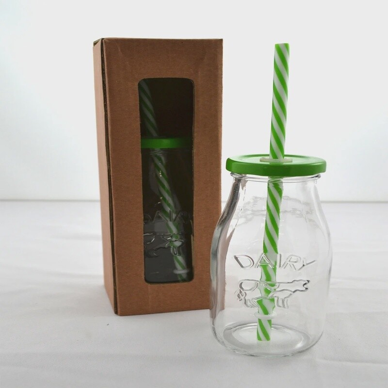 Milk Glass Jar w/lid