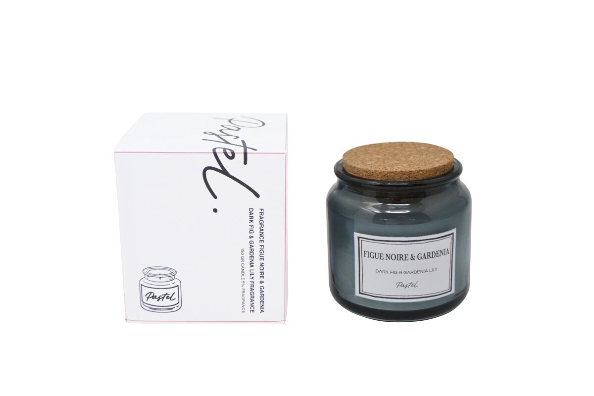 Dark Fig &amp; Gardenia Wood Wick Candle