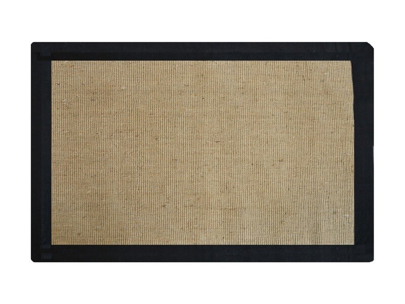Black Border Rug