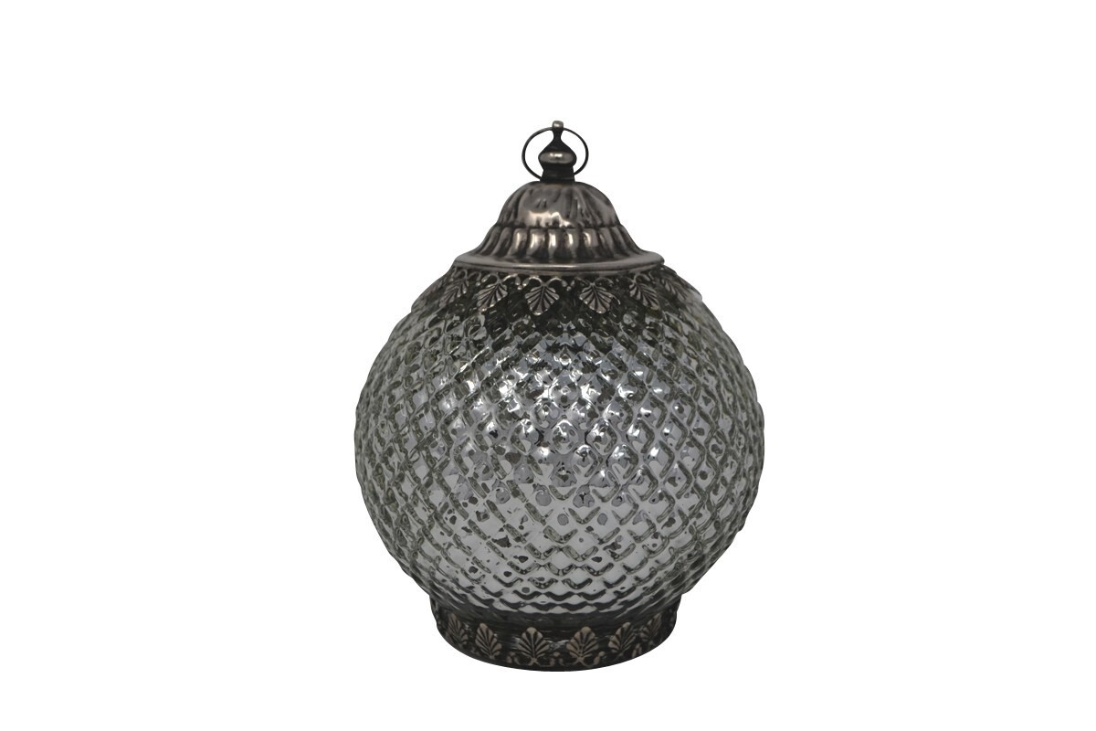 Grey LED Lantern