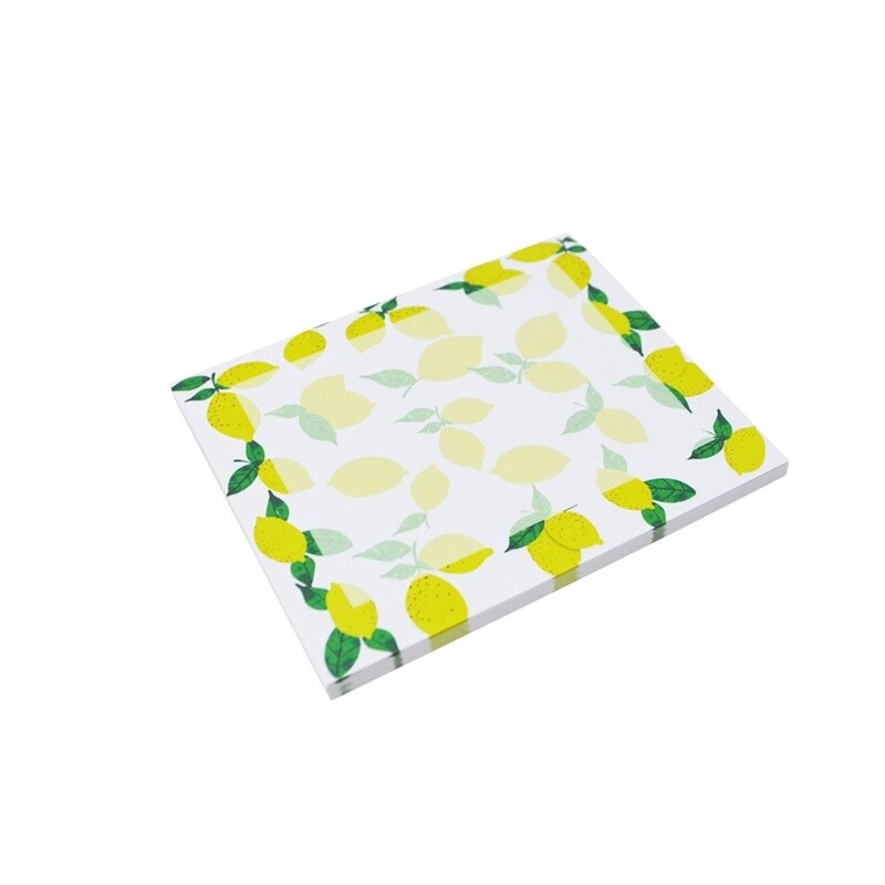Lemon Printed Sticky Notes