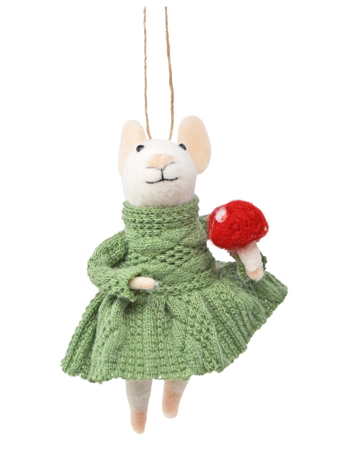 Green Dress Mouse