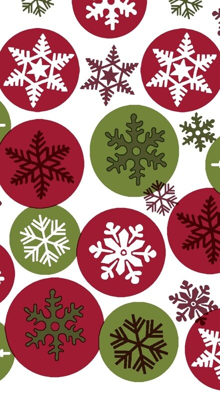 Snowflake Bubble Napkins