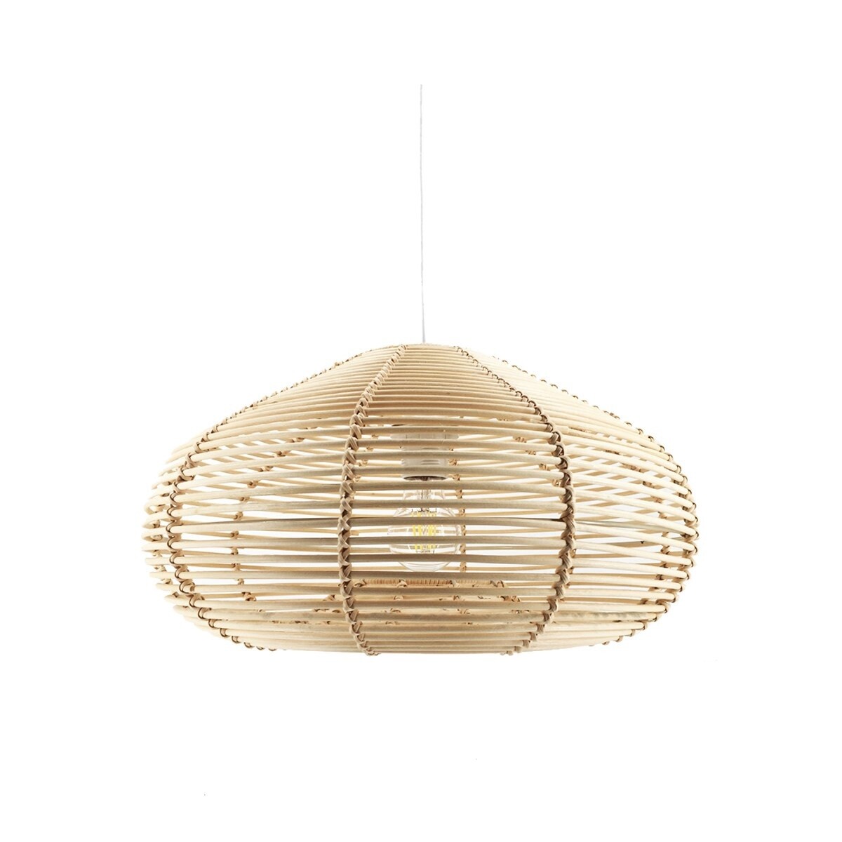 Suspended Rattan Lamp