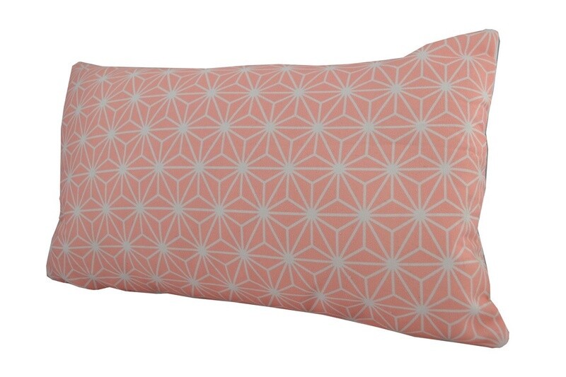 Pink Star Design Cushion