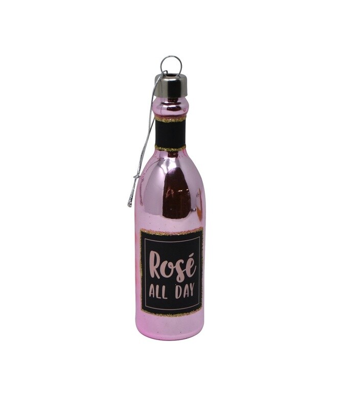 Rosé All Day Ornament