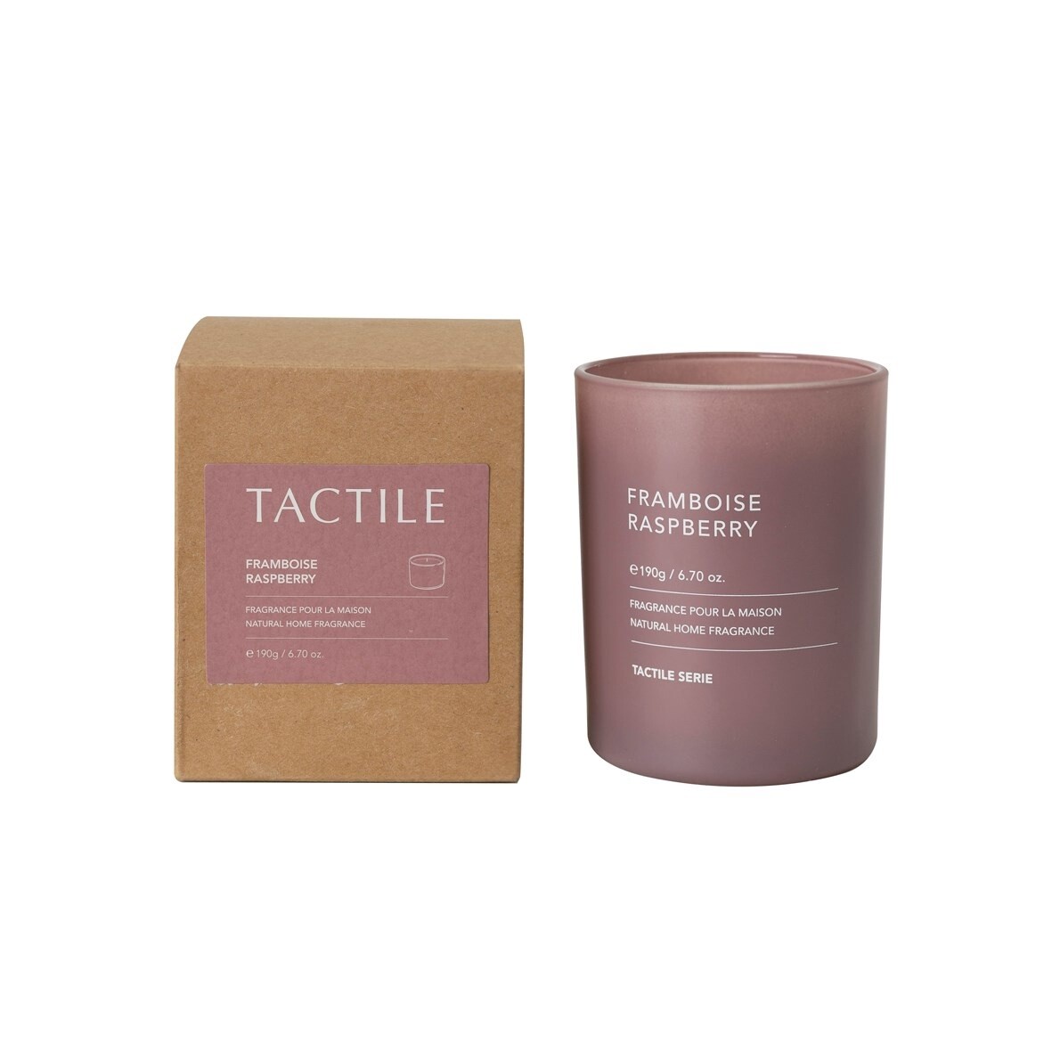 Raspberry Candle