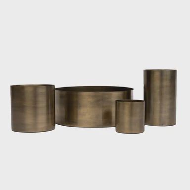 Taryn Brass Planter - Large