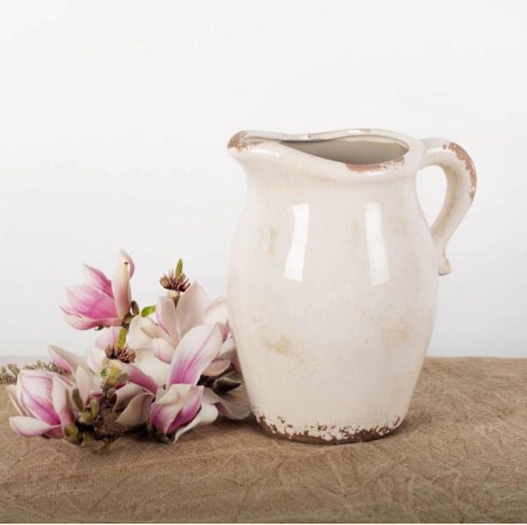 Ceramic Cream Vase