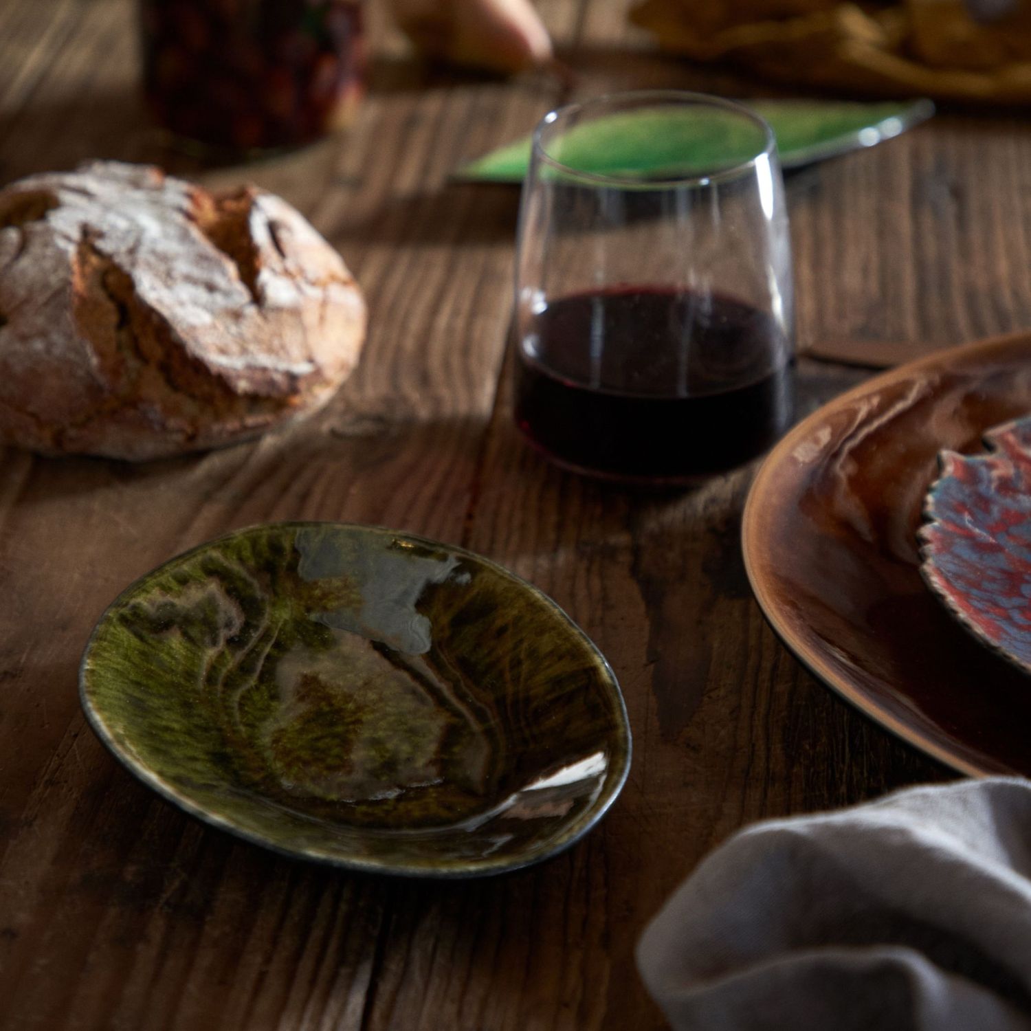 Oval Plate - Riviera Forets Collection