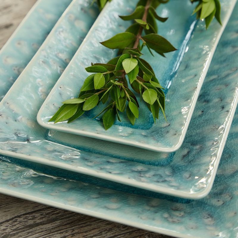 Rectangular Tray/Sm - Blu Madeira Collection