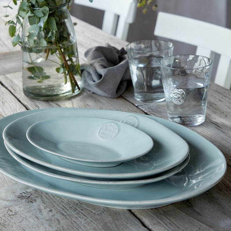Oval Platter/Lg - Turquoise Nova Collection