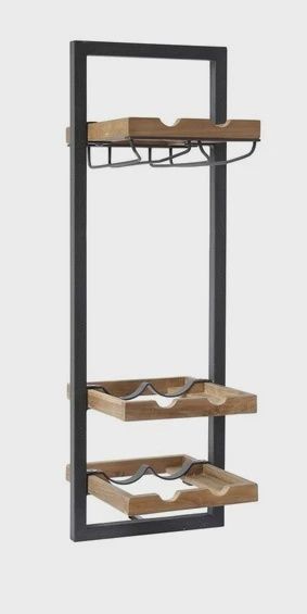 6 Bottle/ Glass Holder D-Bodhi Wine Rack w/Glass Holder - Type D