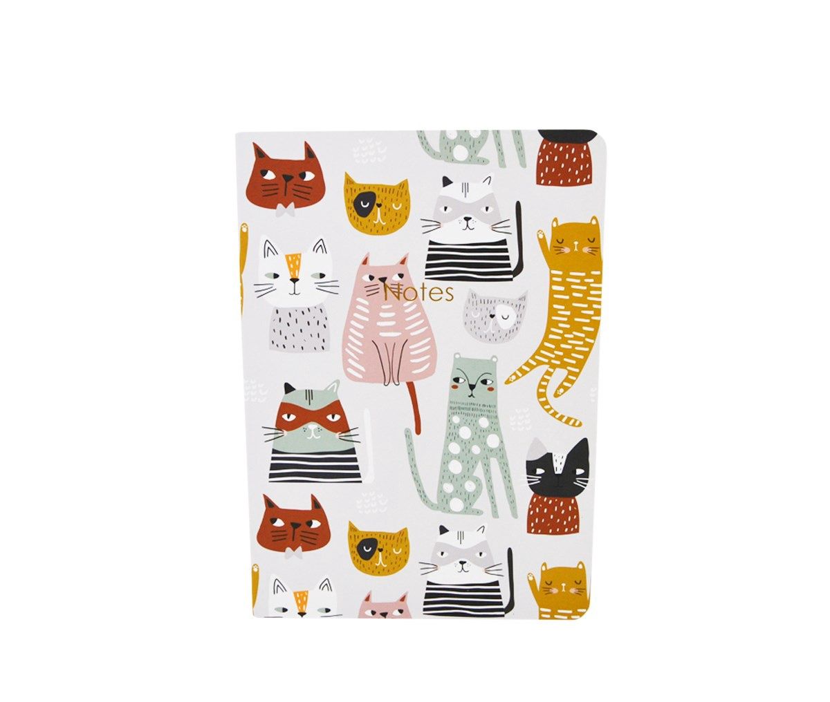 Soft Cover Cat Notebook