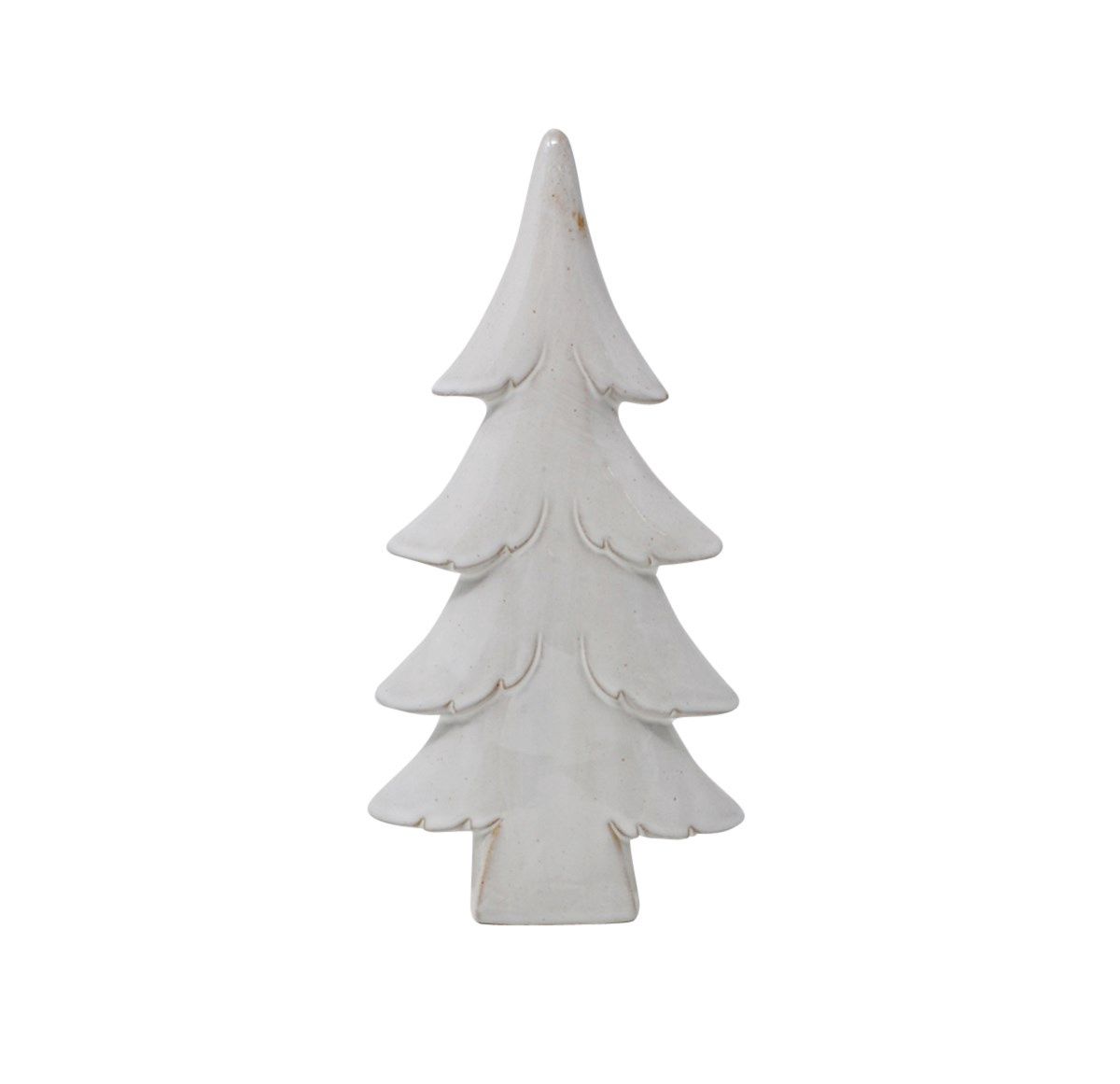 White Fir Ceramic Tree - Sm