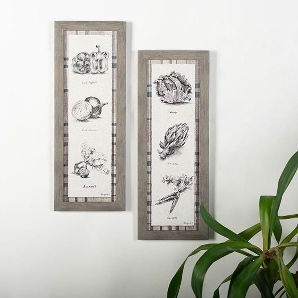 Vegetable Framed Wall Art