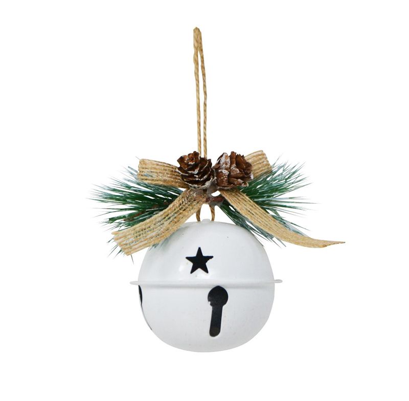 White Bell Ornament