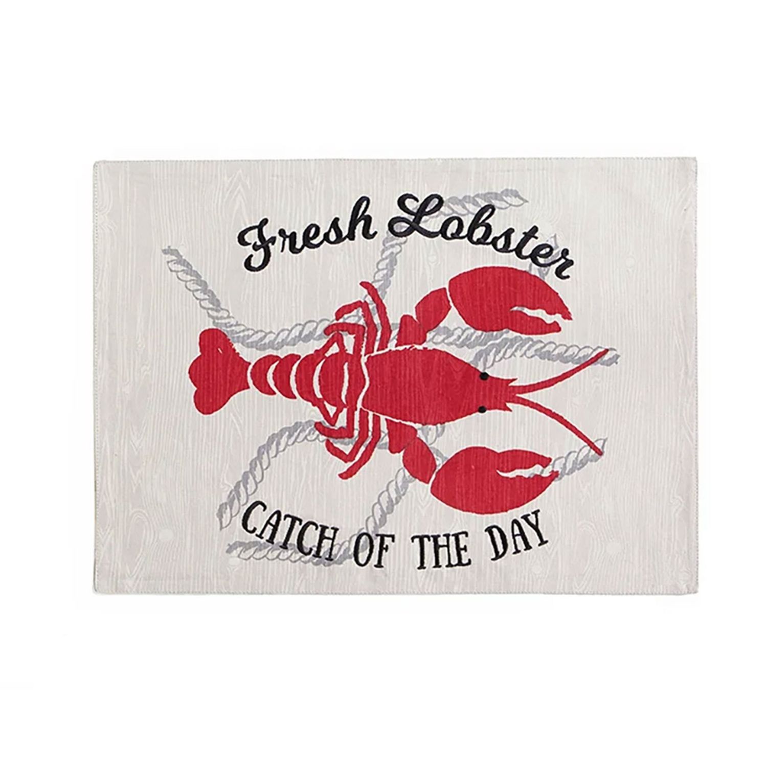 Lobster Catch Placemat Red