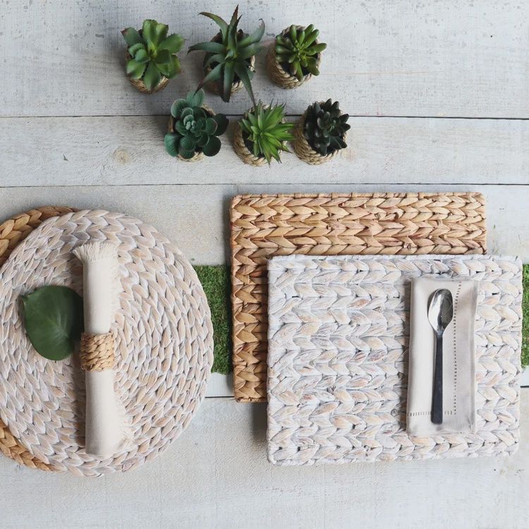 Palma Woven Placemat - White