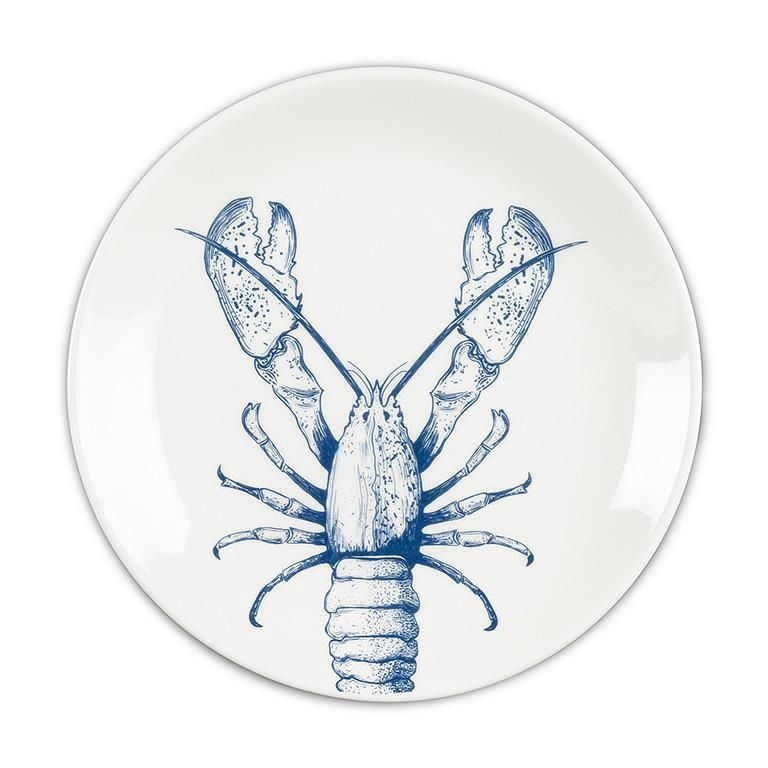 Blue Lobster Side Plate