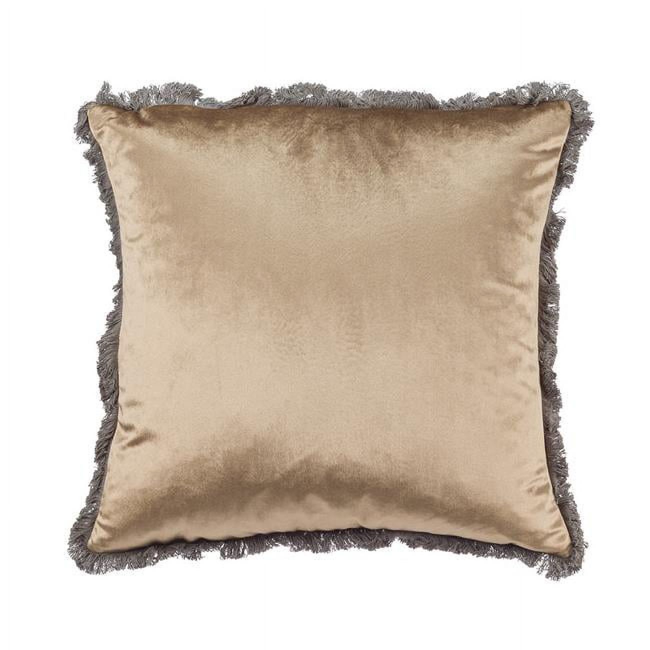 Champagne Velvet Cushion