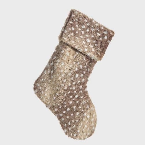 Fawn Fur Stocking