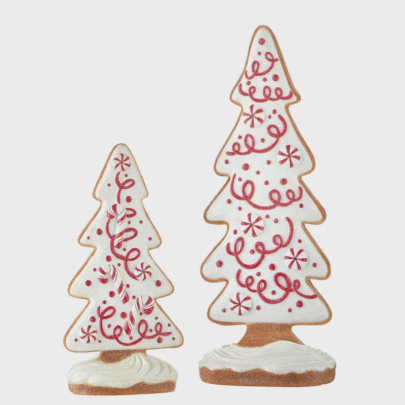 Peppermint Gingerbread Trees