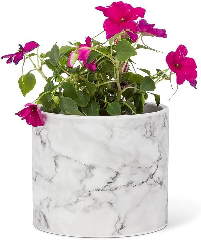 Marble Look Planter