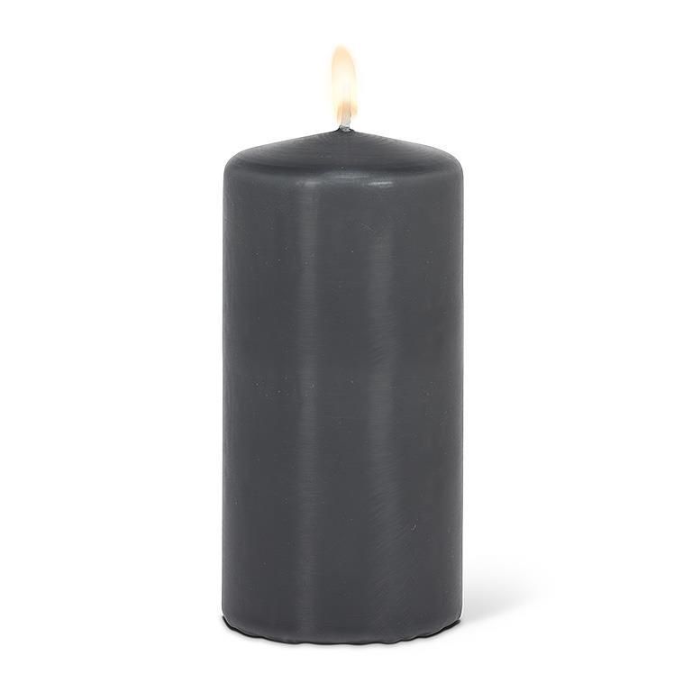 Classic Pillar Candle - Grey