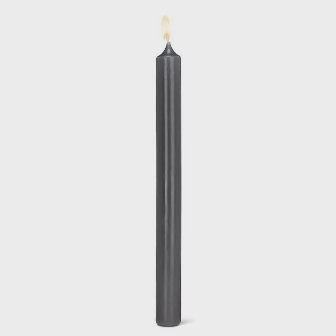 Straight Taper Candles - Grey
