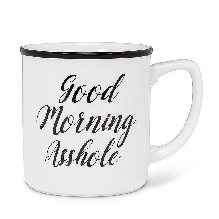 Good Morning Text Mug