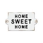 Home Sweet Home Sign - White