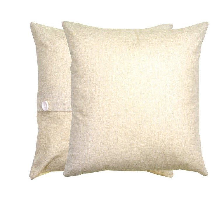 Chambray Cushion Cover - Tan